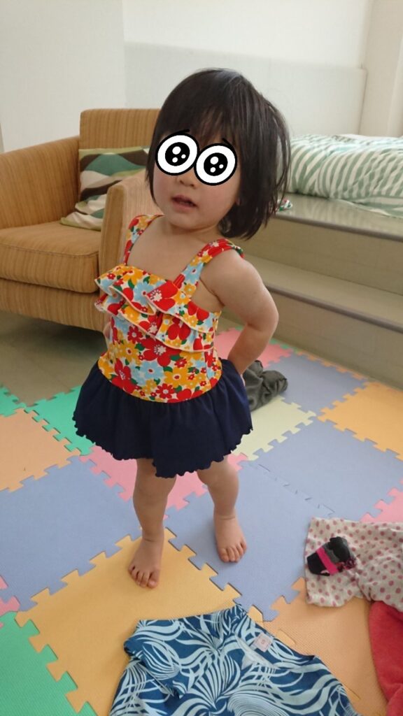 子供水着の写真